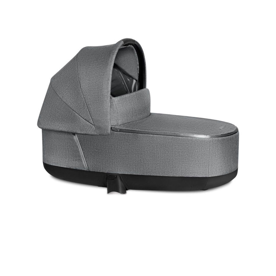 [Bundled] CYBEX Priam Lux Cot - Plus - Manhattan Grey-Carrycots- | Natural Baby Shower