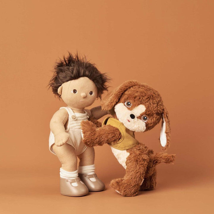 Olli Ella Dinkum Dog - Buddy-Soft Toys- | Natural Baby Shower