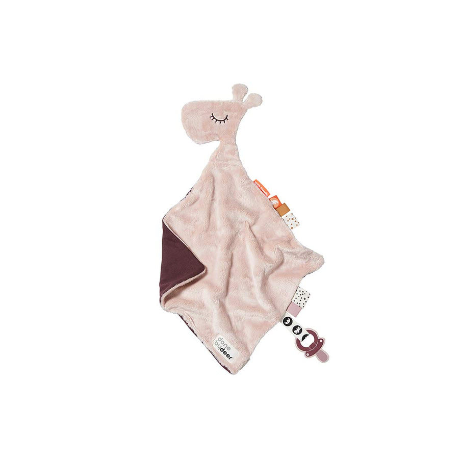 Done by Deer Comfort Blanket - Raffi - Powder-Comforters- | Natural Baby Shower
