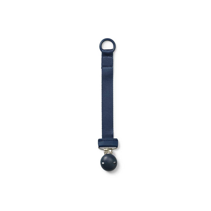 Elodie Details Pacifier Clip Wood - Juniper Blue-Pacifier Clips- | Natural Baby Shower