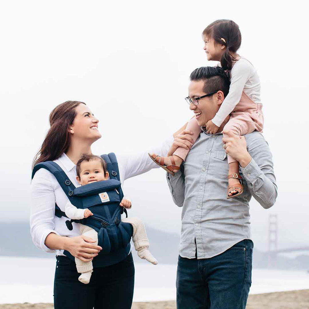 Ergobaby Omni 360 Cool Air Mesh Carrier - Midnight Blue-Baby Carriers-Midnight Blue- | Natural Baby Shower