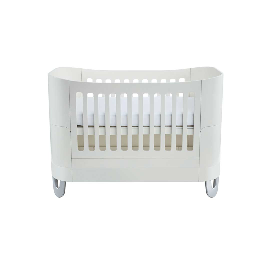 Gaia Baby Serena Complete Sleep Baby Bed - White-Cot Beds- | Natural Baby Shower
