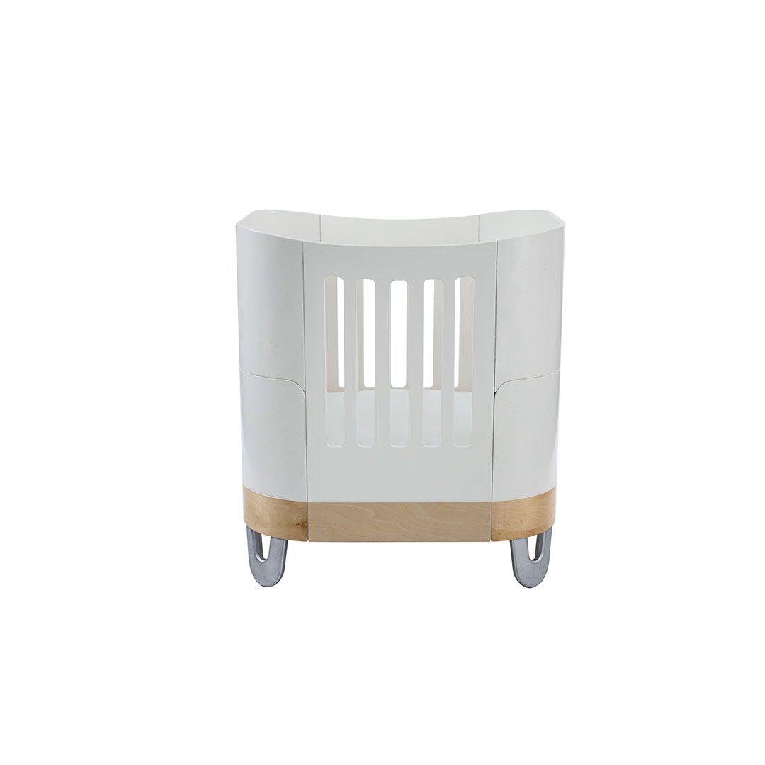 Gaia Baby Serena Complete Sleep Mini Baby Bed in White Natural