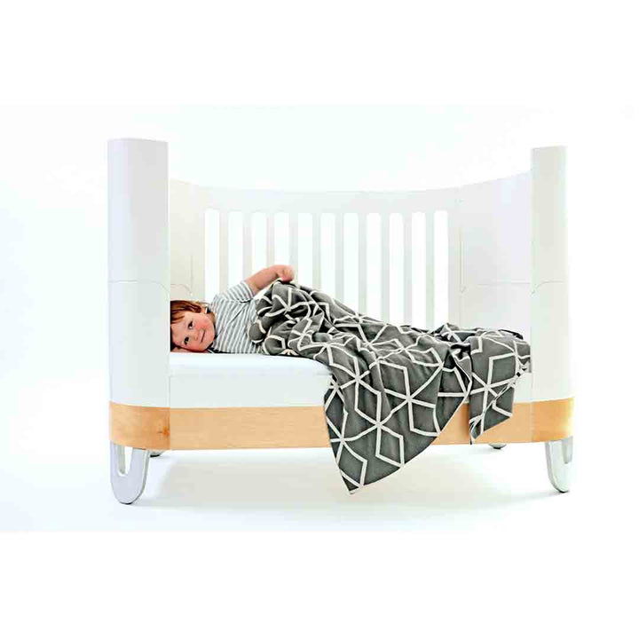 Gaia Baby Serena Complete Sleep+/Mini Baby Bed - White-Cot Beds- | Natural Baby Shower