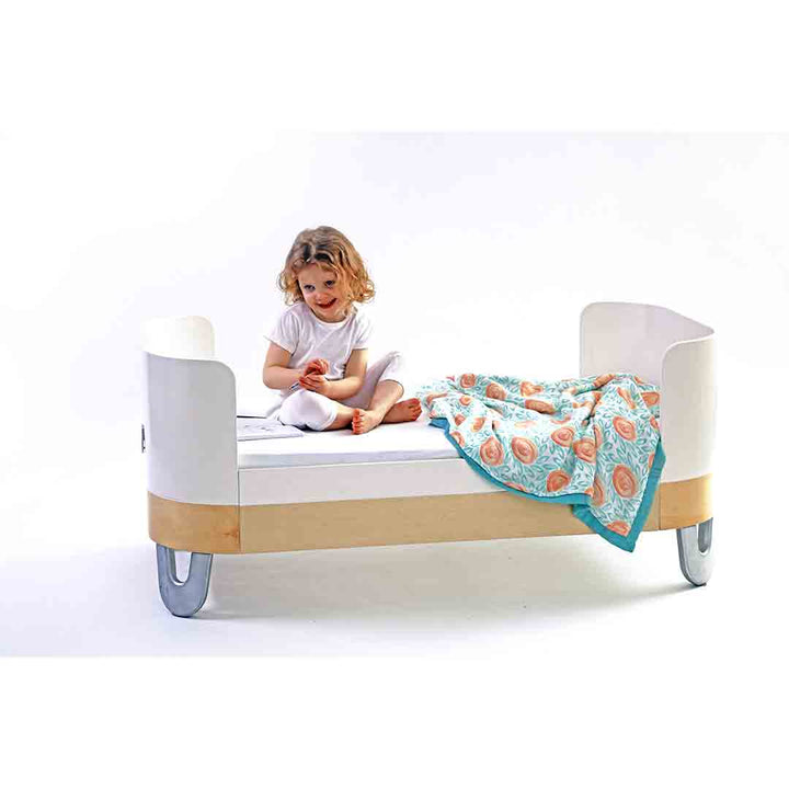 Gaia Baby Serena Complete Sleep+/Mini Baby Bed - White-Cot Beds- | Natural Baby Shower