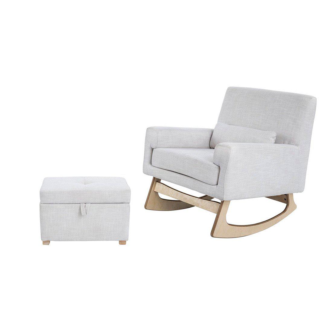 Rocking Chair & Footstool Oat