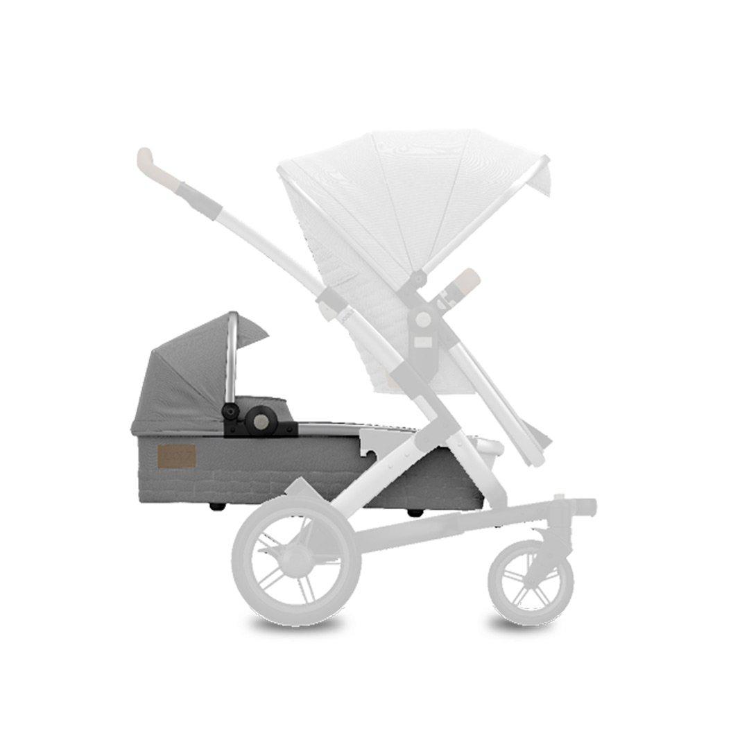 Joolz Geo Quadro | Lower Cot + Seat - Grigio-Stroller Seats- | Natural Baby Shower