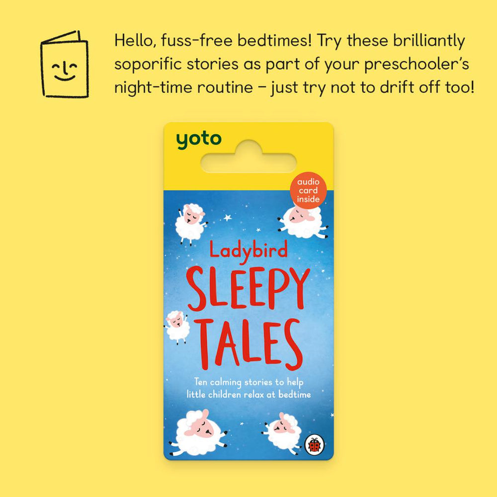 Yoto Card - Ladybird: Sleepy Tales-Audio Player Cards + Characters- | Natural Baby Shower