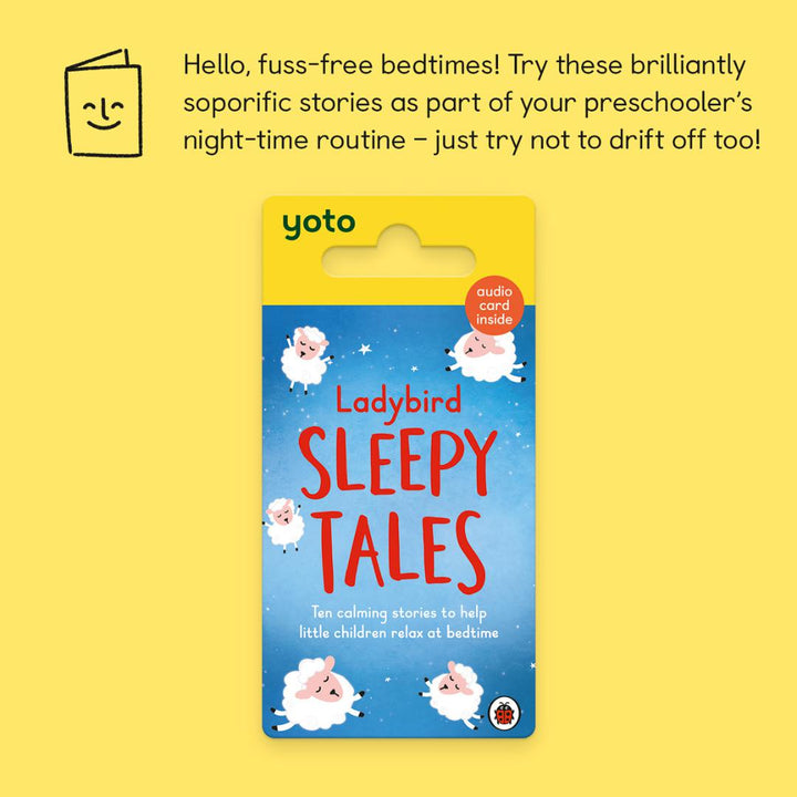 Yoto Card - Ladybird: Sleepy Tales-Audio Player Cards + Characters- | Natural Baby Shower