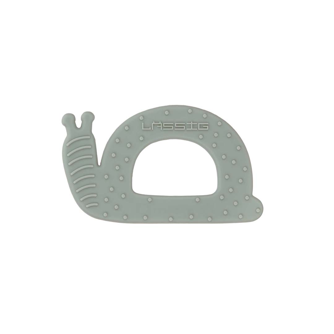 Lassig Silicone Teether - Snail-Teethers- | Natural Baby Shower