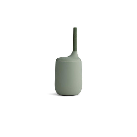 Liewood Ellis Sippy Cup - Faune Green/Hunter Green Mix-Sippy Cups- | Natural Baby Shower