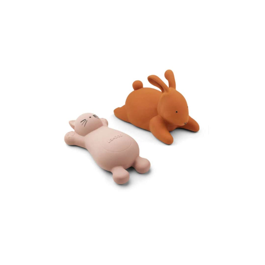 Liewood Vikky Bath Toys - Rose - 2 Pack-Bath Toys- | Natural Baby Shower