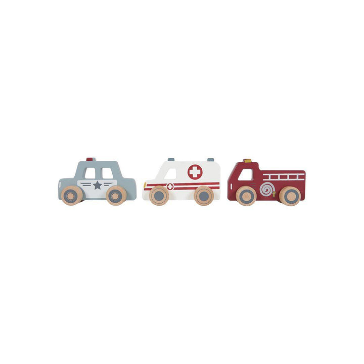 Little Dutch Emergency Service Vehicles-Role Play- | Natural Baby Shower
