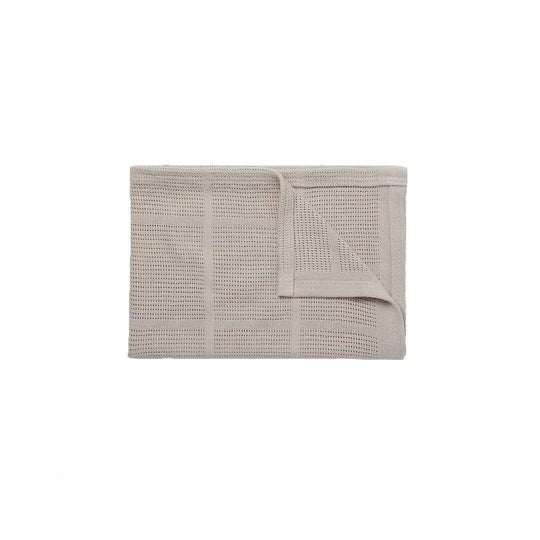 MORI Cellular Blanket - Taupe-Blankets-Taupe- | Natural Baby Shower