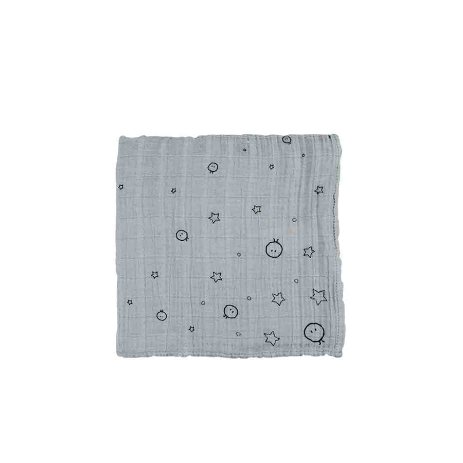 MORI Regular Muslin - Grey-Muslin Wraps- | Natural Baby Shower