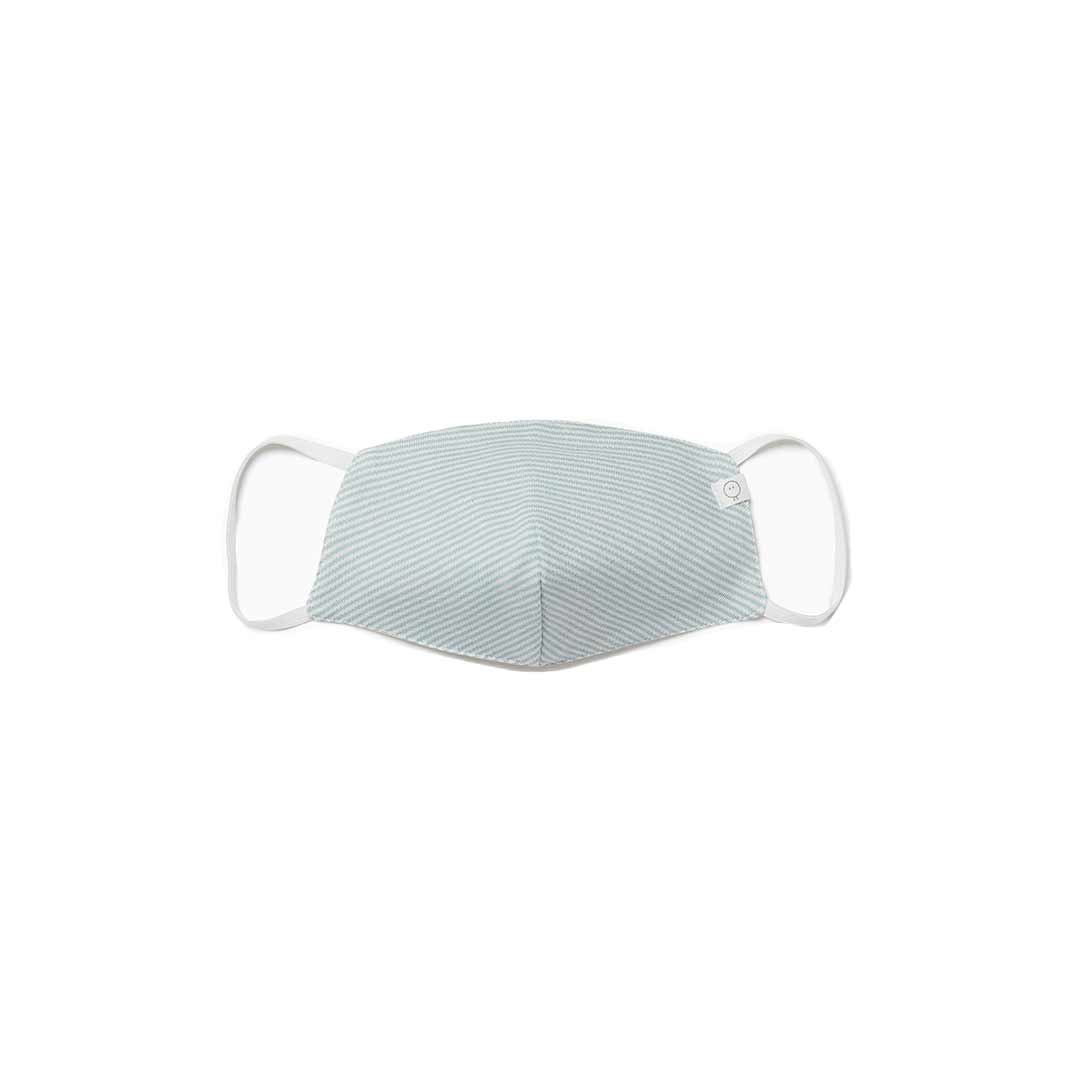 MORI Reusable Child Face Mask - Blue Stripe-Face Masks-Blue Stripe-One Size | Natural Baby Shower