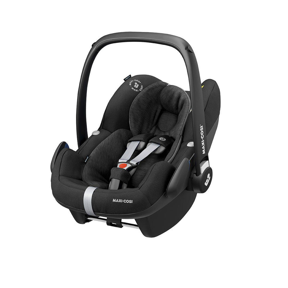 Maxi-Cosi Pebble Pro i-Size Car Seat + FamilyFix3 - Essential Black-Car Seat Bundles- | Natural Baby Shower