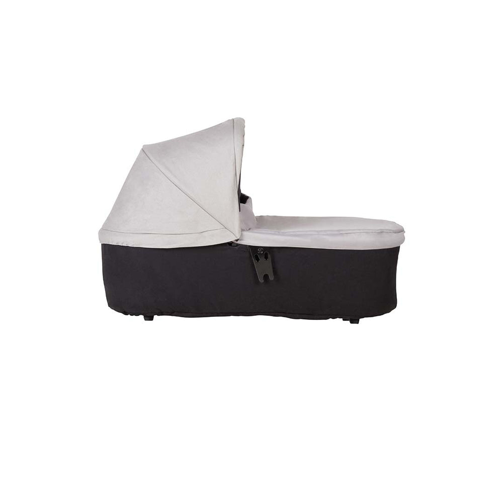 Mountain Buggy Duet Carrycot Plus - Silver-Carrycots- | Natural Baby Shower