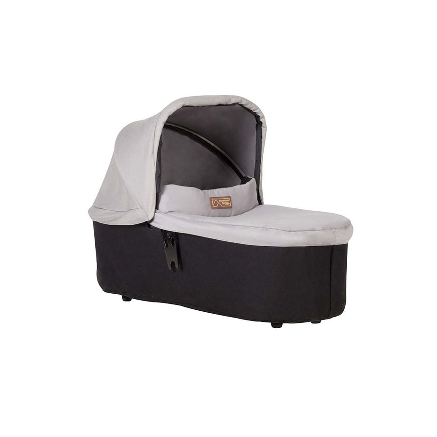 Mountain Buggy Duet Carrycot Plus - Silver-Carrycots- | Natural Baby Shower