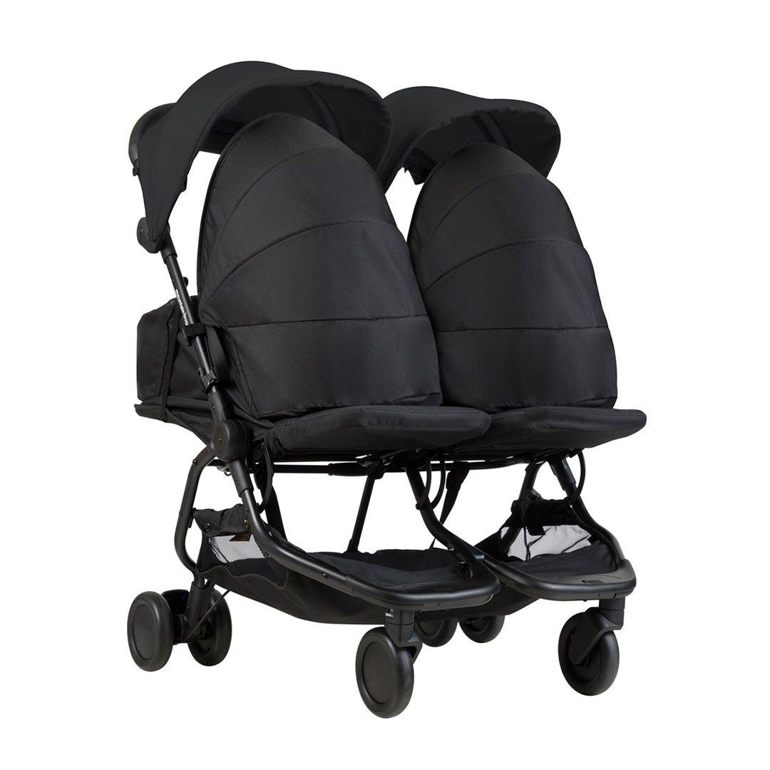 mountain buggy nano travel stroller in black Mountain Buggy Nano Duo Pushchair in Black