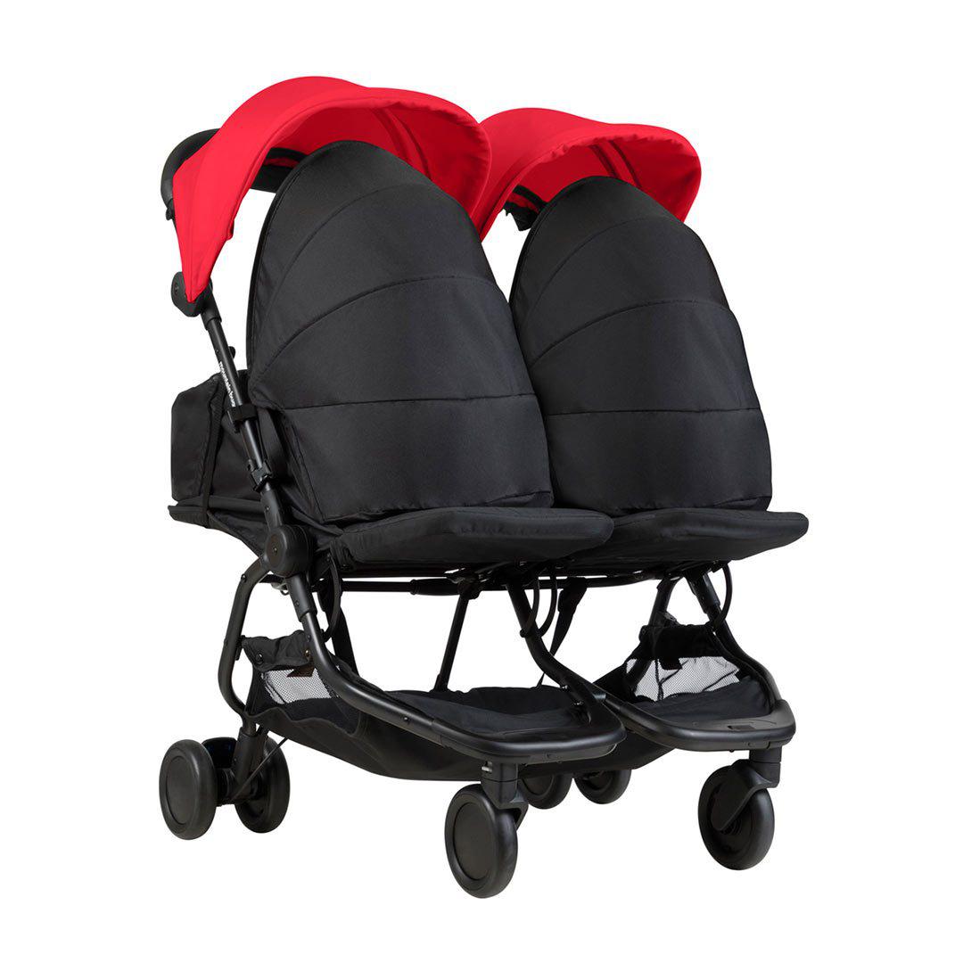 Mountain Buggy Nano Duo Pushchair - Ruby-Strollers- | Natural Baby Shower