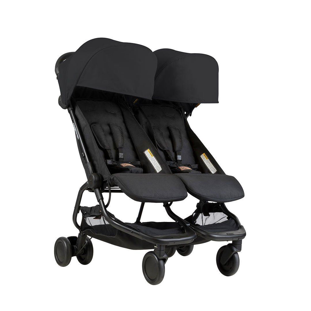 Mountain Buggy Nano Duo Pushchair Black
