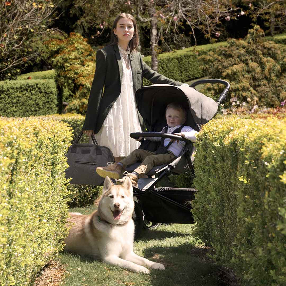 Mountain Buggy Urban Jungle Pushchair + Carrycot - Herringbone-Strollers- | Natural Baby Shower