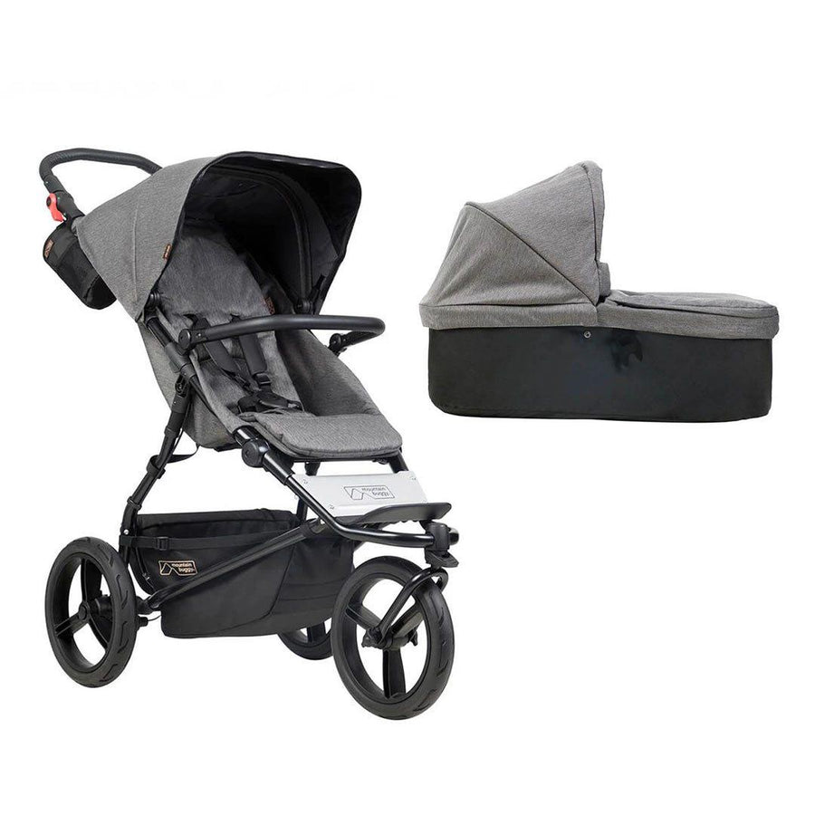 Mountain Buggy Urban Jungle Pushchair + Carrycot - Herringbone-Strollers- | Natural Baby Shower