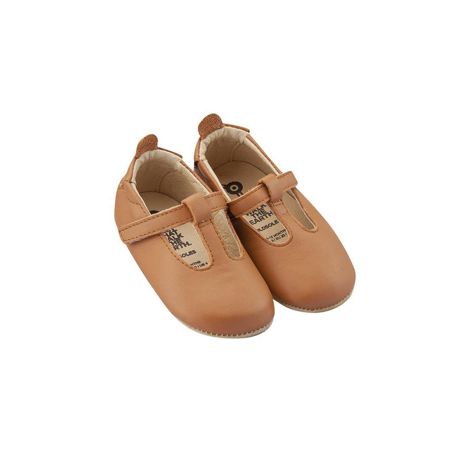 Old Soles Ohme-Bub Shoes - Tan-Shoes-Tan-17 EU (UK 1.5) | Natural Baby Shower