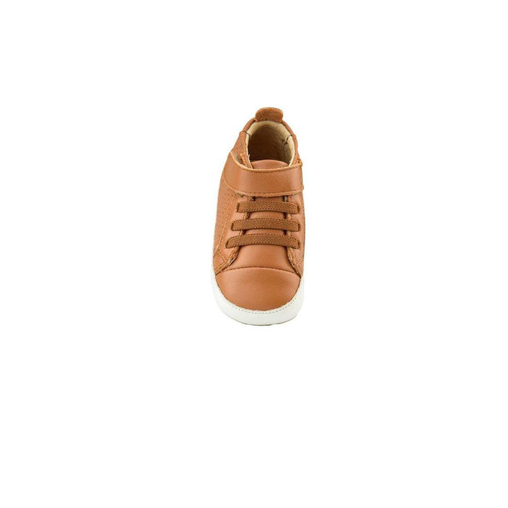 Old Soles Cheer Bambini Shoes - Tan/White-Shoes-17 EU (UK 1.5)-Tan/White | Natural Baby Shower