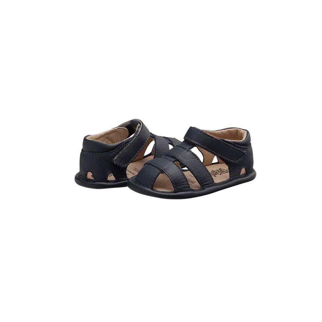 Old Soles Sandy Sandals - Navy-Sandals-17 EU (UK 1.5)-Navy | Natural Baby Shower