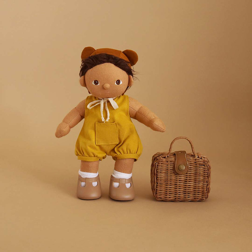 Olli Ella Dinkum Doll Toaty Trunk - Natural-Children's Luggage- | Natural Baby Shower