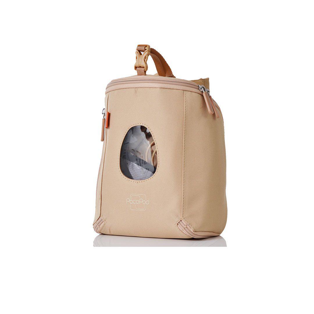 PacaPod Luxury Changer Pod + Mat - Stone-Mini Bags- | Natural Baby Shower