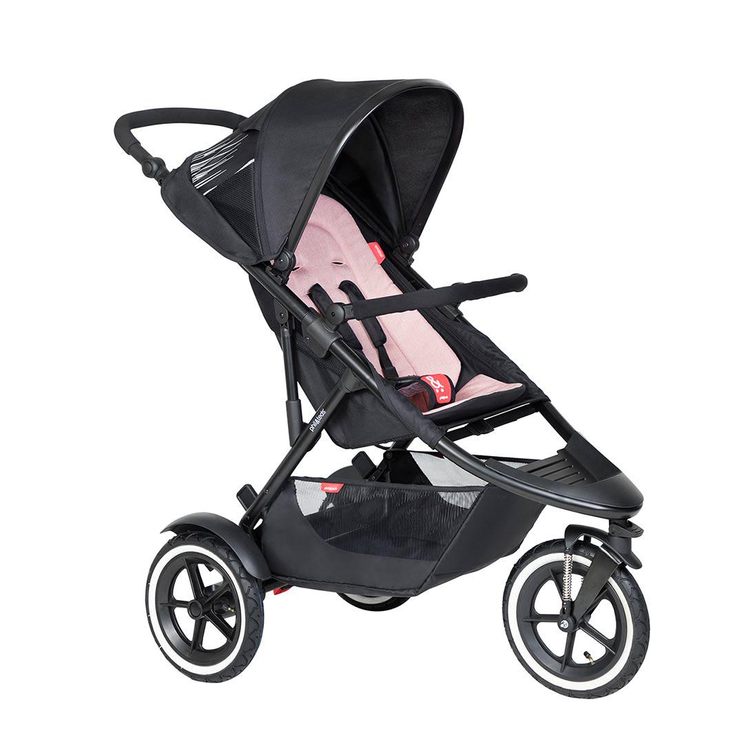 Phil & Teds Sport Pushchair - Blush-Strollers-Blush-No Carrycot | Natural Baby Shower