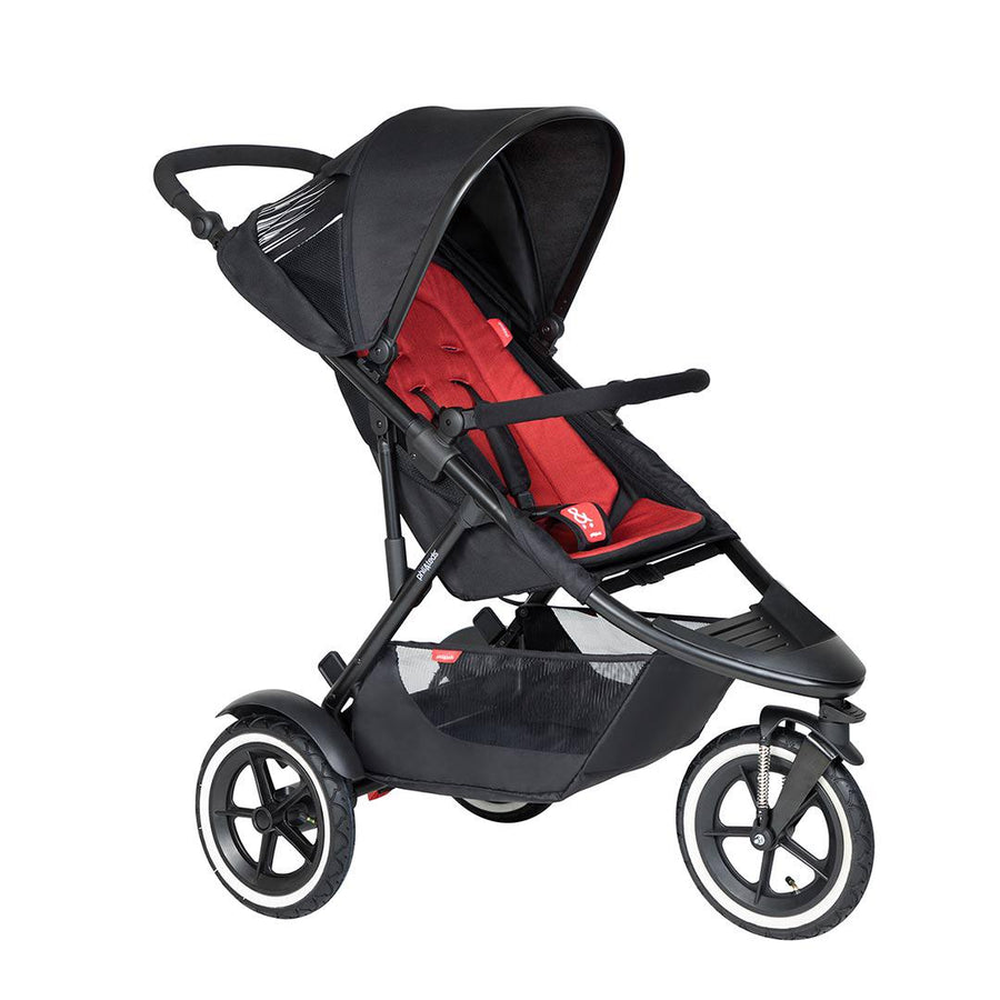 Phil & Teds Sport Pushchair - Chilli-Strollers-Chilli-No Carrycot | Natural Baby Shower