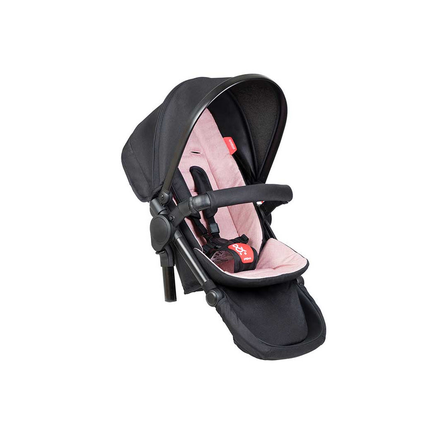 Phil & Teds Double Kit + Liner - Blush-Stroller Seats- | Natural Baby Shower