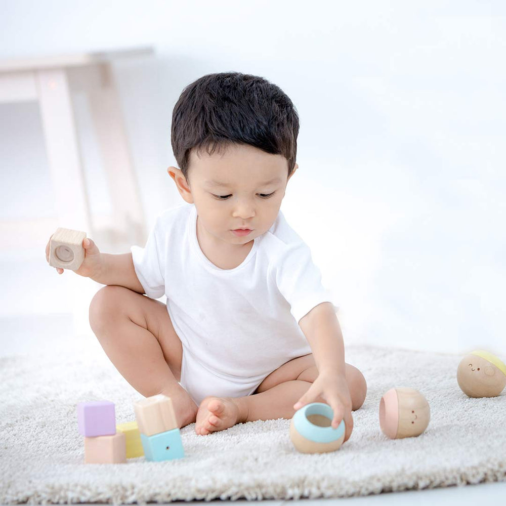 Plan Toys Sensory Tumbling - Pastel-Baby Sensory- | Natural Baby Shower