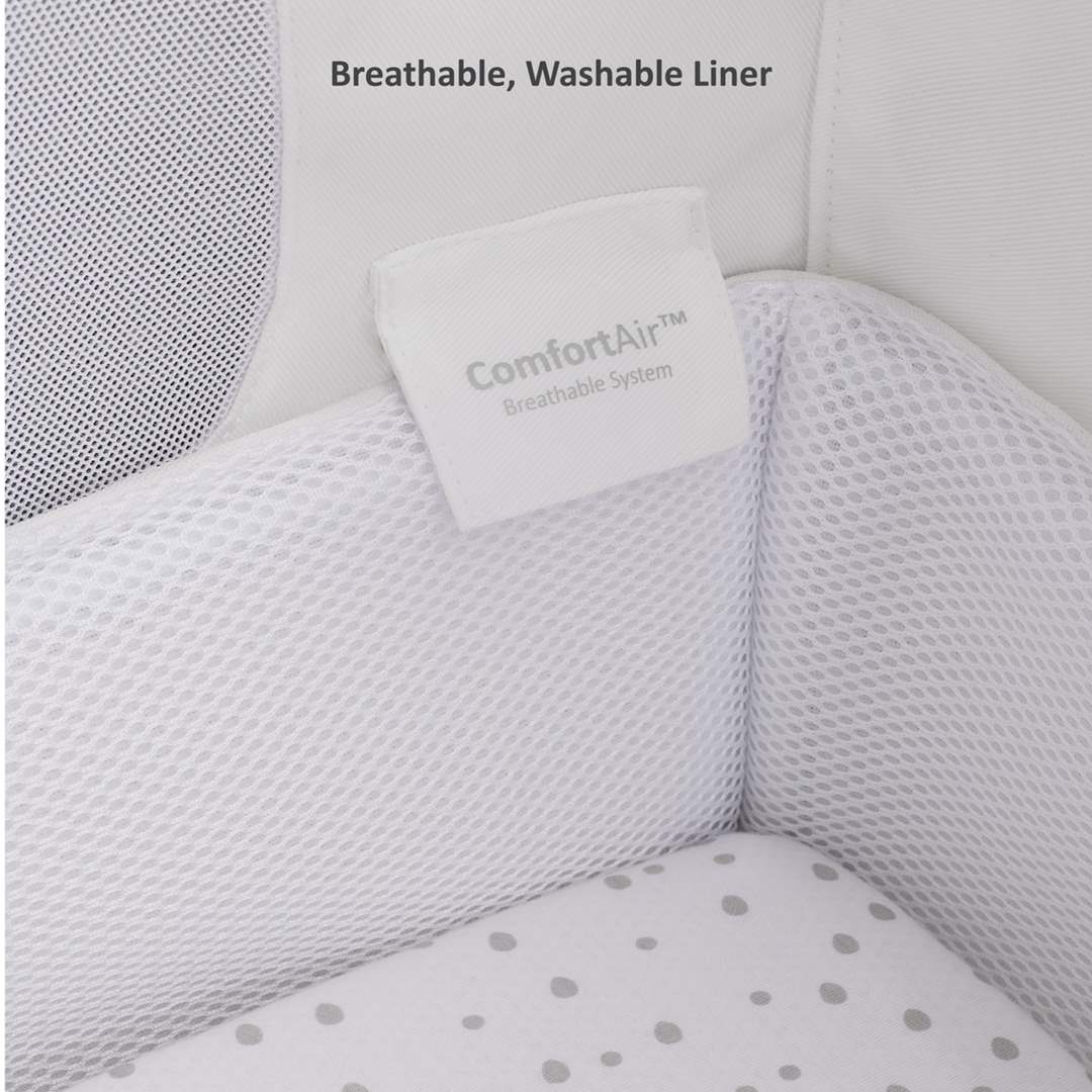 SnuzPod4 Bedside Crib - Natural-Bedside Cribs- | Natural Baby Shower