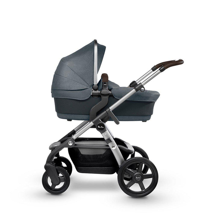 Silver Cross Wave Carrycot - Slate-Carrycots- | Natural Baby Shower