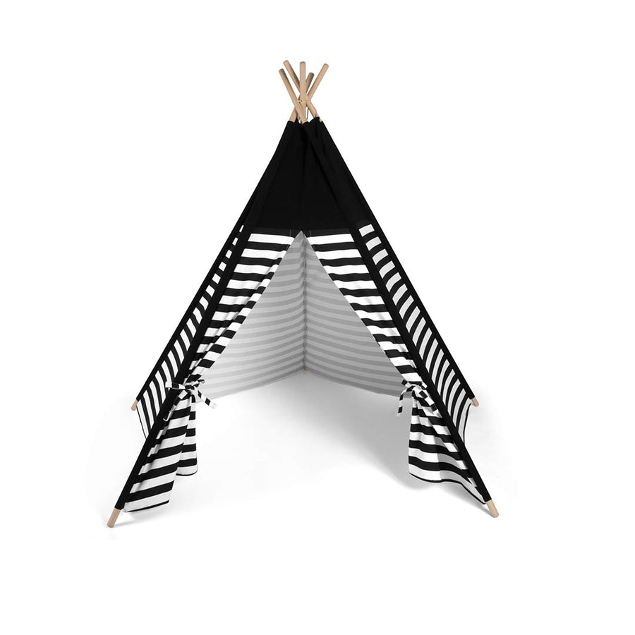 Snuz Teepee - Black Stripe-Teepees- | Natural Baby Shower