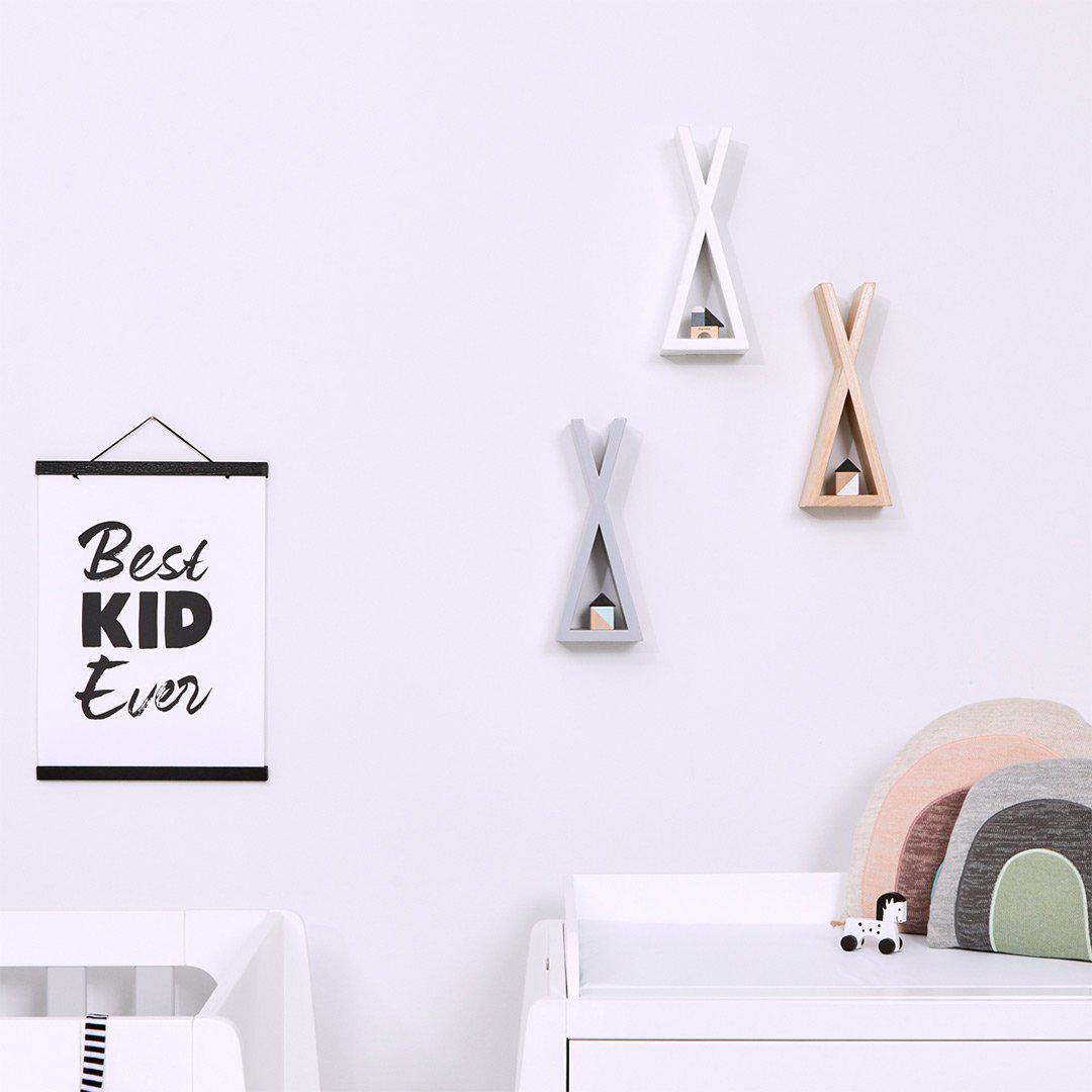 Snuz Teepee Shelving - Small - Natural-Shelves- | Natural Baby Shower