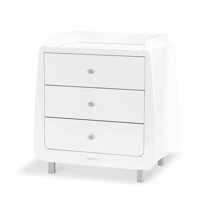 SnuzKot Mode 2 Piece Nursery Furniture Set - Grey-Nursery Sets- | Natural Baby Shower
