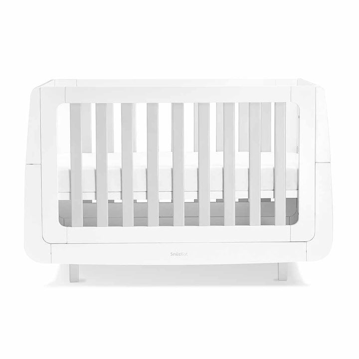 SnuzKot Mode 2 Piece Nursery Furniture Set - Grey-Nursery Sets- | Natural Baby Shower