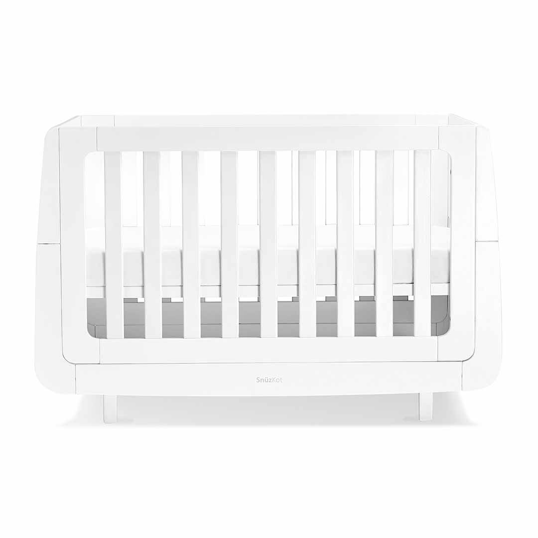 SnuzKot Mode 2 Piece Nursery Furniture Set - White-Nursery Sets- | Natural Baby Shower