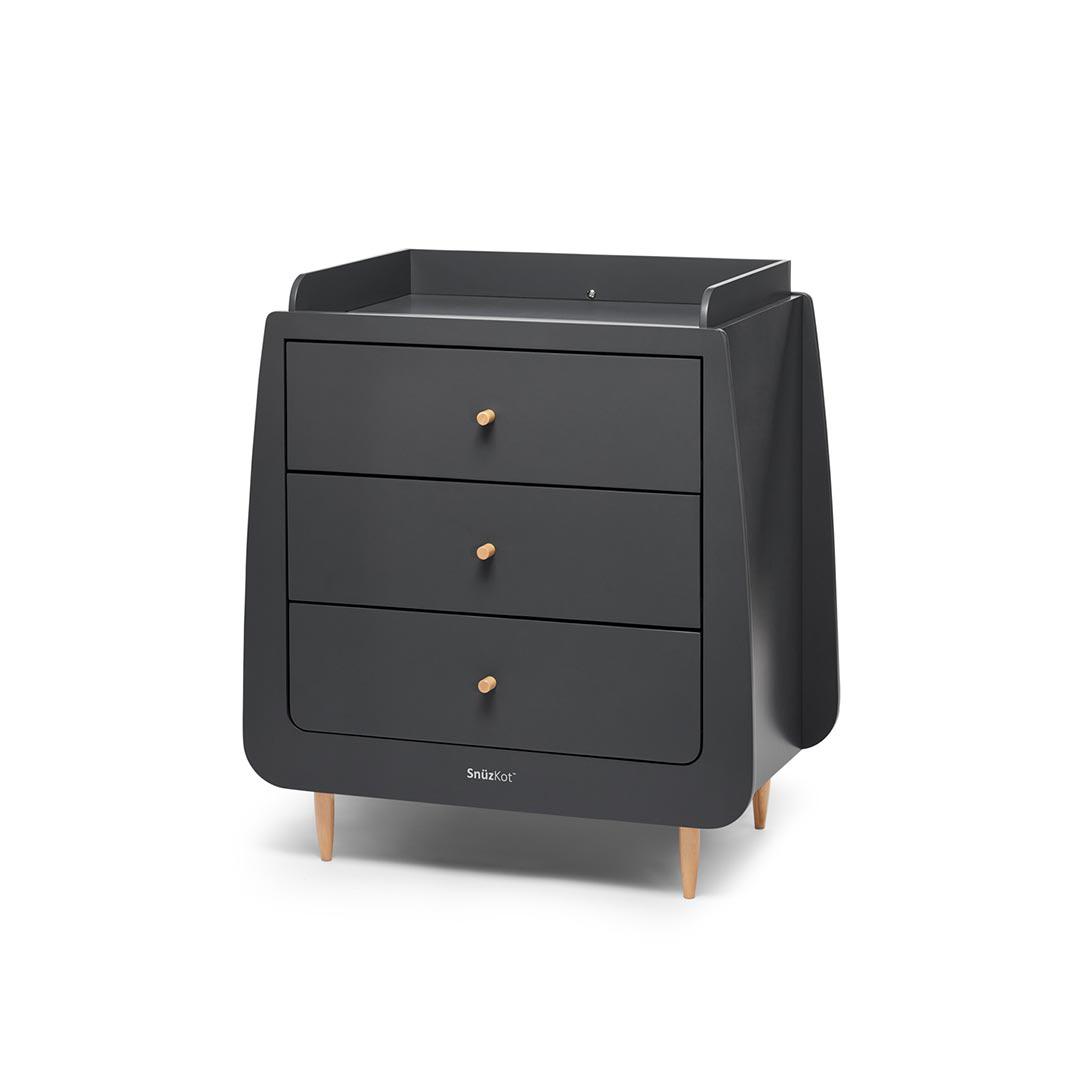 SnuzKot Skandi Changing Unit - Slate Natural-Changing Units- | Natural Baby Shower