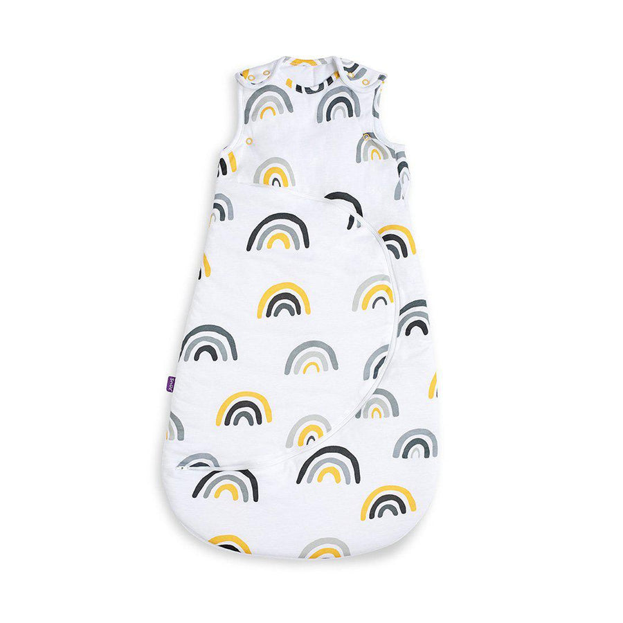 SnuzPouch Sleeping Bag - Mustard Rainbow - TOG 2.5-Sleeping Bags-0-6m-Mustard Rainbow | Natural Baby Shower