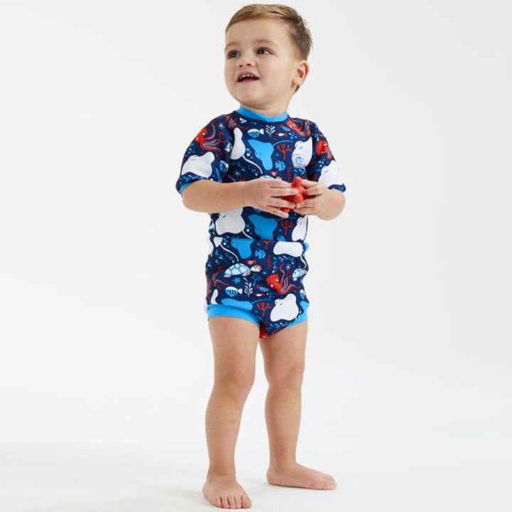 Splash About Happy Nappy Wetsuit - Under the Sea-Wetsuits-Under the Sea-0-3m | Natural Baby Shower