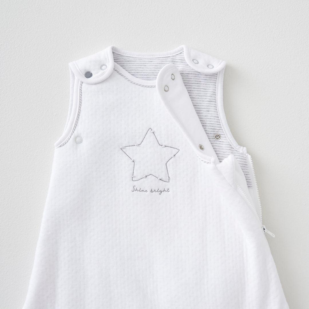Silver Cross Sleeping Bag - Star - TOG 2.5-Sleeping Bags-0-6m-White | Natural Baby Shower