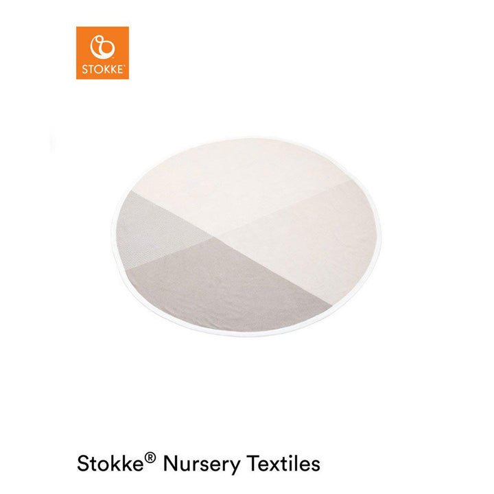 Stokke Organic Cotton Knit Blanket - Beige-Blankets- | Natural Baby Shower