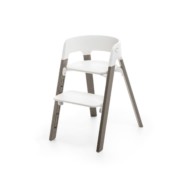 Stokke Steps Chair Bundle - Hazy Grey-Highchairs- | Natural Baby Shower
